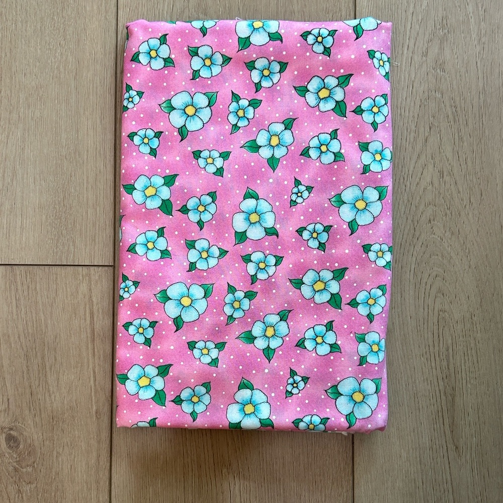 Vintage 90s Alma Lynne Floral Fabric